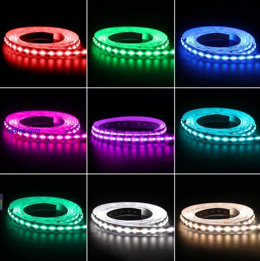 High Density RGB+CCT rgbw rgb cct Cob Led Strip Light 840leds/m Linear Dimmable 1 