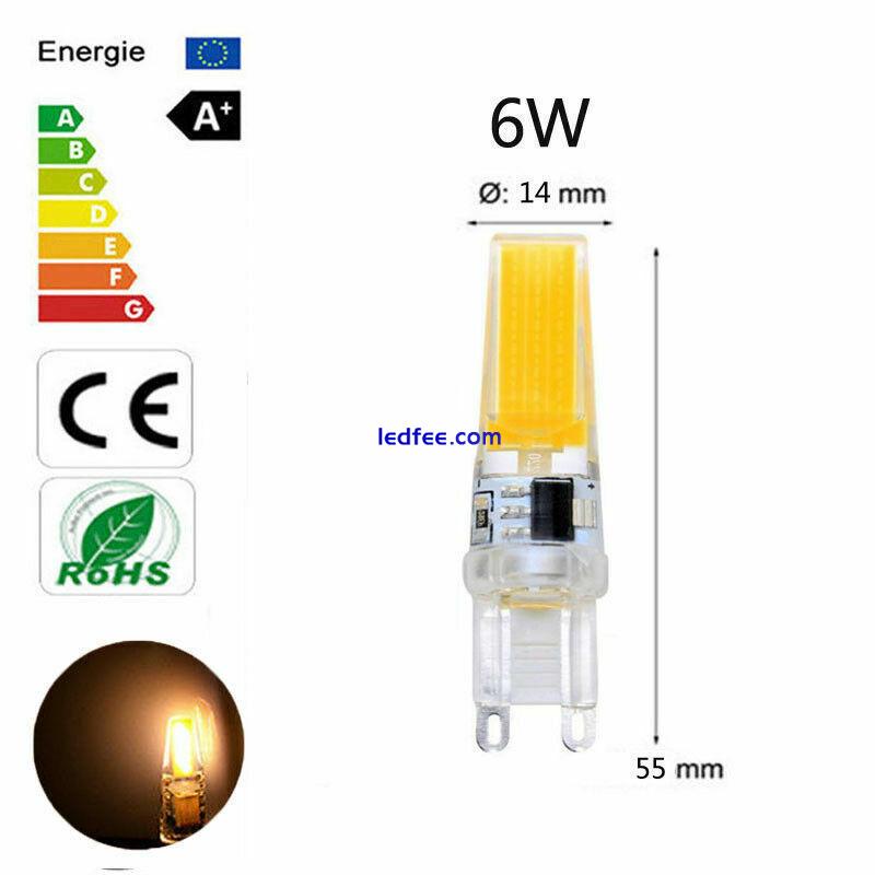 G9 LED Bulb 6w 220V LED Capsule light replace halogen lamp Cool Warm Dimmable 2 