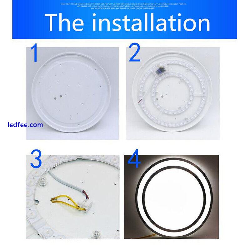 LED Ring PANEL Circle Light LED Round Ceiling board the circular lamp bo^A*eh 3 