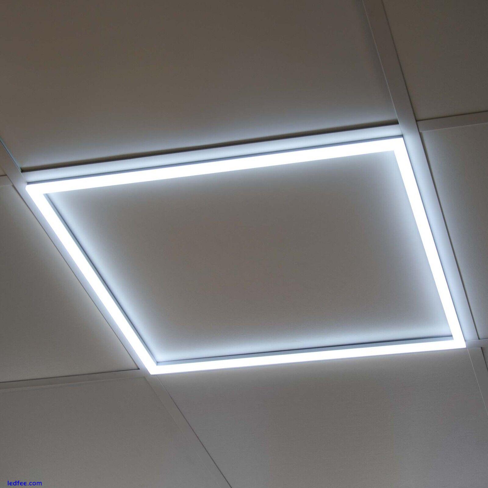 42W 595x595mm LED Panel Frame Border Edge Lights For 2x2 Suspended Ceilings 0 