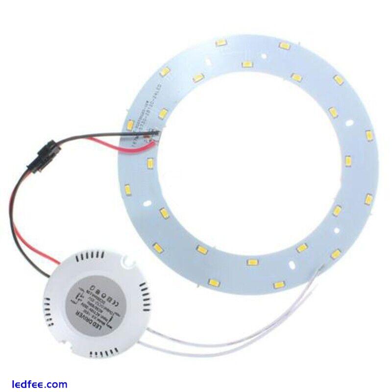 12/15/18W Circle Shaped 5730 LED Panel Ceiling Lights Fixture Board Lamps Plate 1 