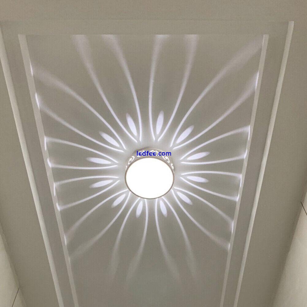 LED Ceiling Fixture Brightness Durable Porch Light for Living Room (White Light) 2 