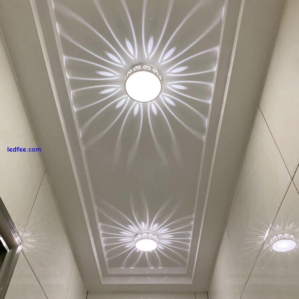 LED Ceiling Fixture Brightness Durable Porch Light for Living Room (White Light) 1 