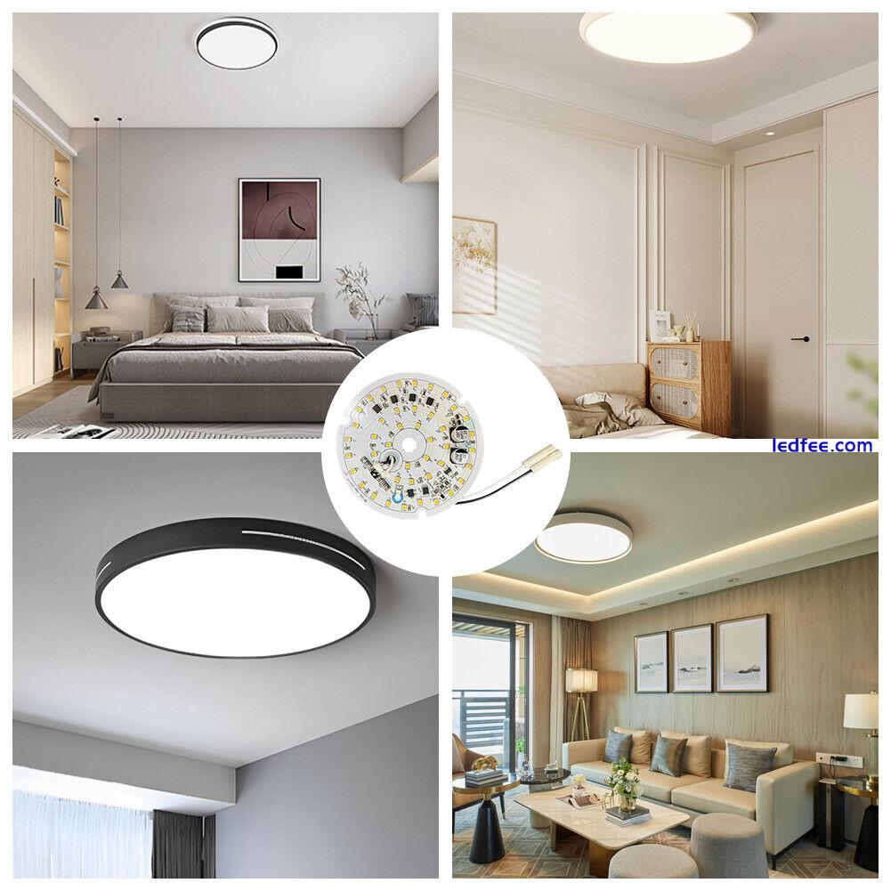 Dimmable LED Ceiling Fan Light Kit 18W 1530LM Ceiling Fan LED Light Replacement  3 