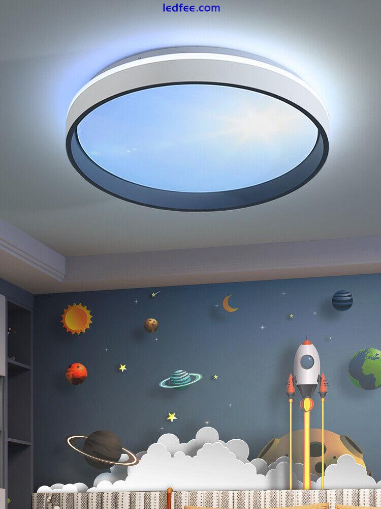 Dimmable LED Full Spectrum Clear Sky Light Panel Sunshine Lamp Ceiling Fixture 1 
