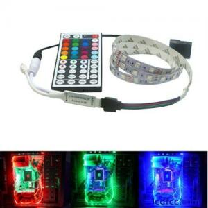 5050 RGB LED Strip Light for PC Computer Case SATA power supply interface Fixed