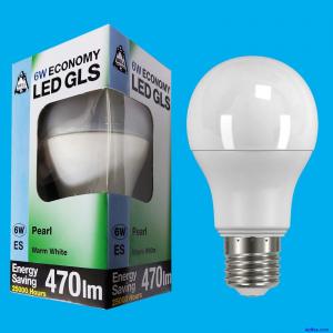 6W (=40W) LED Light Bulb E27 G...