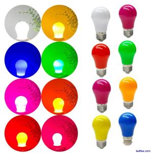 A45 Colorful LED Globe Bulbs E27 B22 2W Lamps Lights Bar Party Festival Decor oq