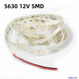 1/2/3/4/5M IP65 Waterproof LED Strip Light 5630 SMD DC12V 60Leds/M 5730 Bar 