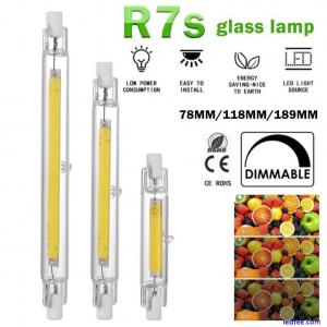 78mm 118mm Dimmable R7s COB LED Bulbs Security Flood Bulb 5W10W Replaces NEW