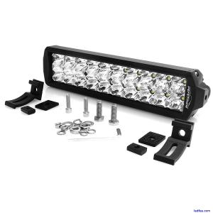 12inch LED Work Light Bar Spot Pods Fog Lamp Offroad Driving Truck 4WD SUV ATV