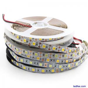 5V/12V/24V LED Strip lamp White TV Backlight light Self Adhesive Flexible Tape