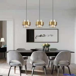 Glass Pendant Light Bar Ceiling Lights Kitchen Lamp Room LED Chandelier Lighting