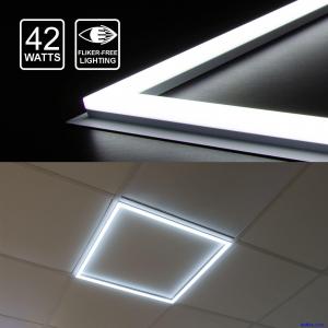 42W 595x595mm LED Panel Frame Border Edge Lights For 2x2 Suspended Ceilings