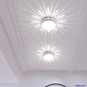 LED Ceiling Fixture Brightness Durable Porch Light for Living Room (White Light)