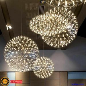 LED Ball Rainmond Modern Pendant Lamp Firework Chandelier Ceiling Light Fixtures