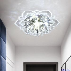 9W MODERN CRYSTAL LED CEILING LIGHT FIXTURE PENDANT LAMP LIGHTING CHANDELIER