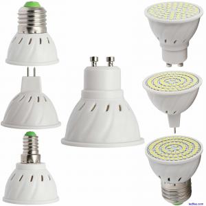 GU10 MR16 LED Spotlights 4W 5W 6W 230V SMD Bulbs White Spot Light Lamps for Home
