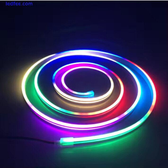 LED Strip Lights Flexible Neon Flex Rope Lights Waterproof Outdoor Lighting 12V 3 