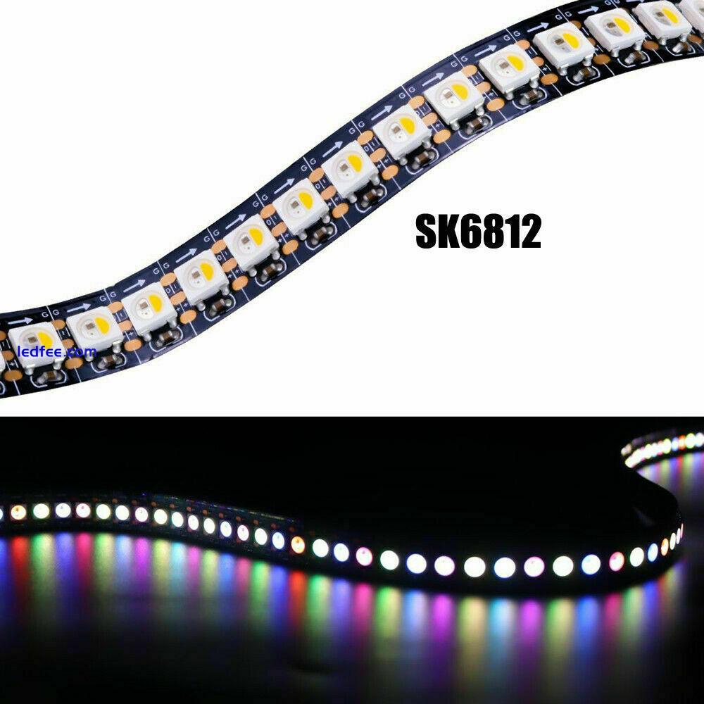 DC5V SK6812 RGBW(Similar WS2812B) 4 In 1 Led Strip Light 30/60/144 Leds/Pixels/m 0 