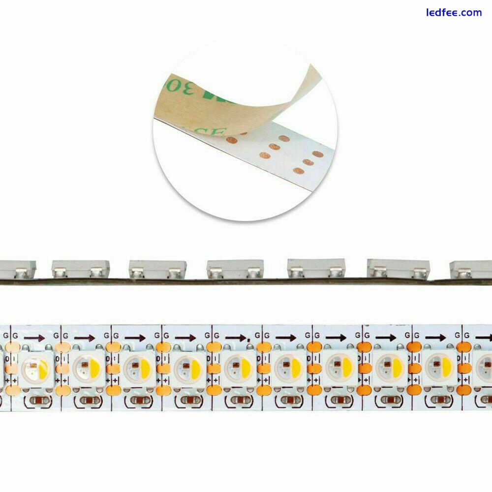 DC5V SK6812 RGBW(Similar WS2812B) 4 In 1 Led Strip Light 30/60/144 Leds/Pixels/m 2 