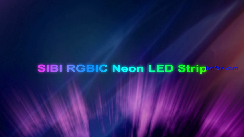 Neon LED Multicolour Strip Light App Control Waterproof Home WiFi RGB IC 3 Metre 0 