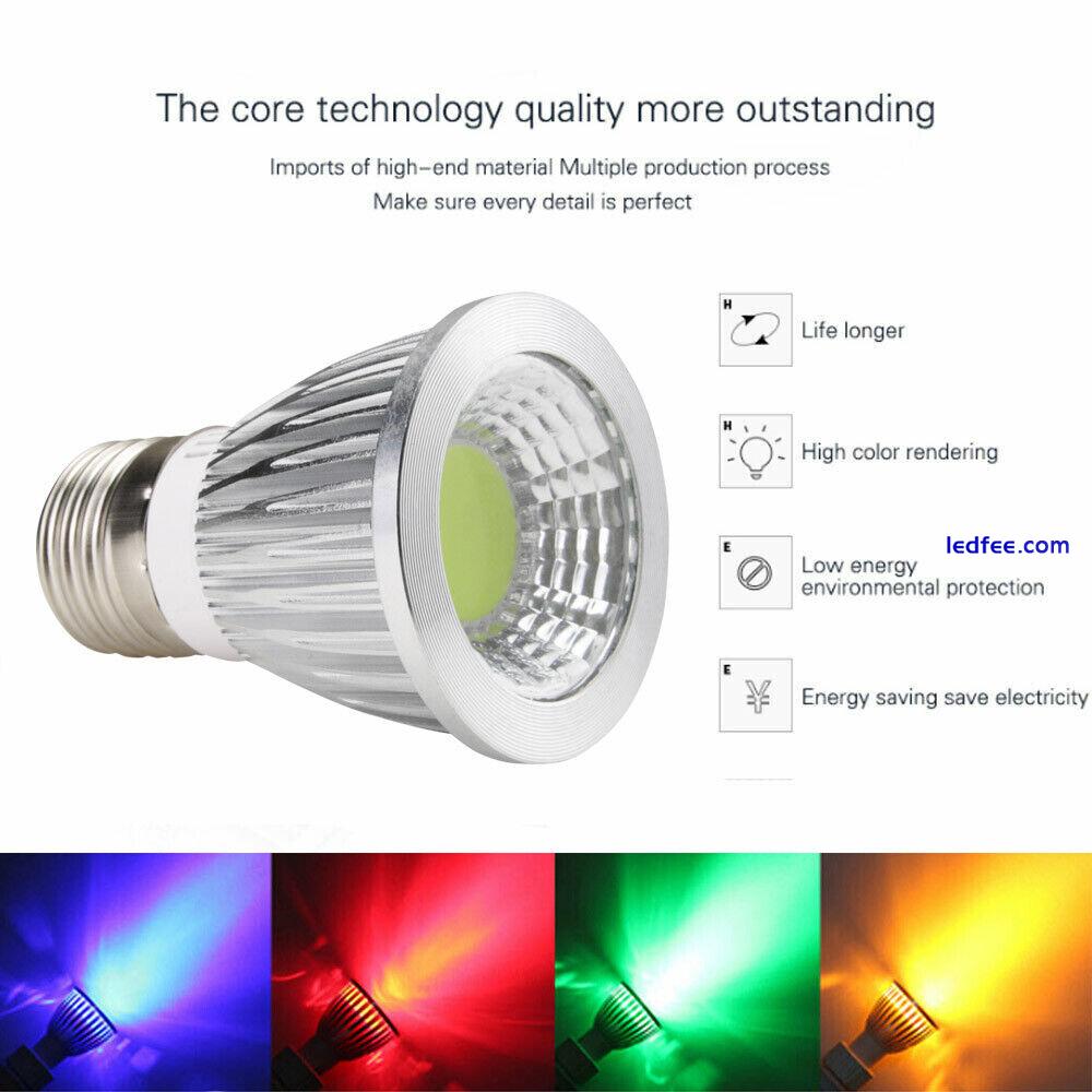LED COB Spotlight Bulbs Dimmable B22 E14 E27 GU10 GU5.3 6W 9W 12W Light Lamp 1 