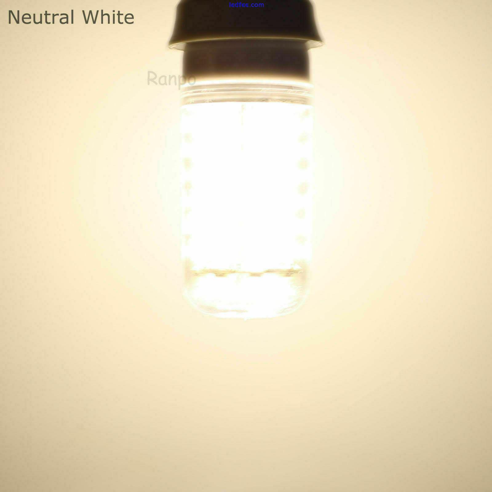 1-10X LED Corn Light Bulb E14 E27 ES BC B22 G9 GU10 5730 SMD 7W - 25W White Lamp 4 