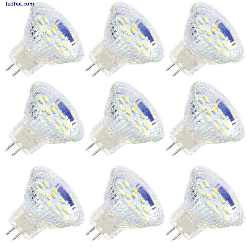 MR11 GU4 LED Bulb Light Spotlight 3W/5W/7W AC/DC12V-24V Warm/Cool White New 3 