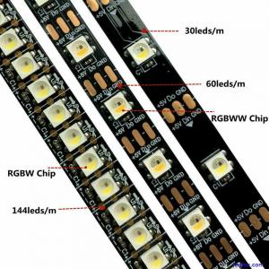 DC5V SK6812 RGBW(Similar WS2812B) 4 In 1 Led Strip Light 30/60/144 Leds/Pixels/m