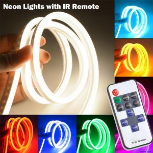 LED Strip Lights Flexible Neon Flex Rope Lights Waterproof Outdoor Lighting 12V