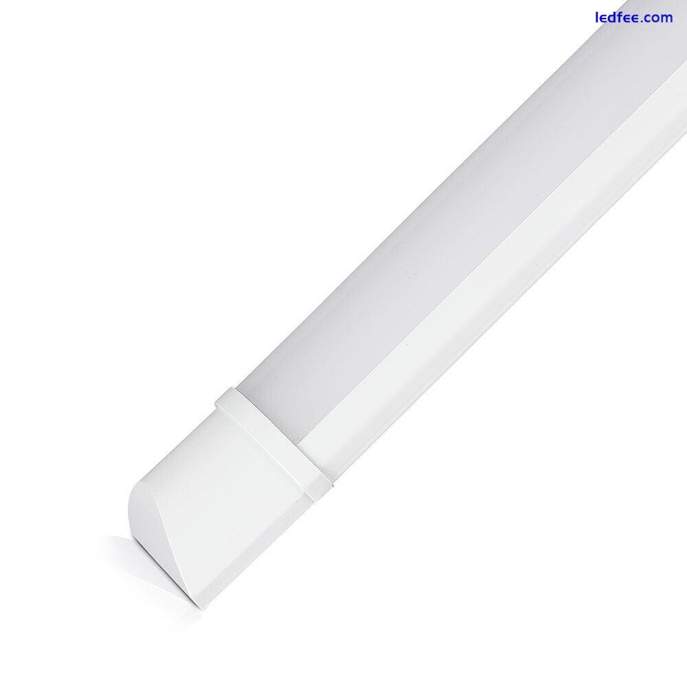 LED Batten Light 4000K White Light Fluorescent Strip Light Slim Fitting LEDBRITE 0 