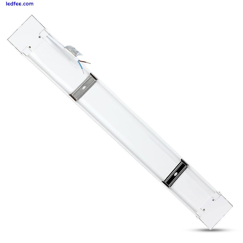 LED Batten Light 4000K White Light Fluorescent Strip Light Slim Fitting LEDBRITE 2 