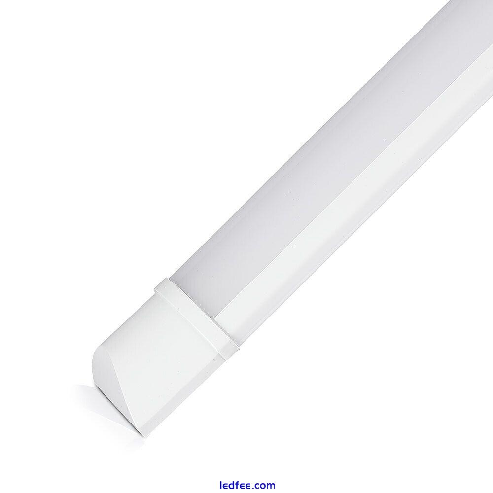 LED Batten Light 4000K White Light Fluorescent Strip Light Slim Fitting LEDBRITE 0 