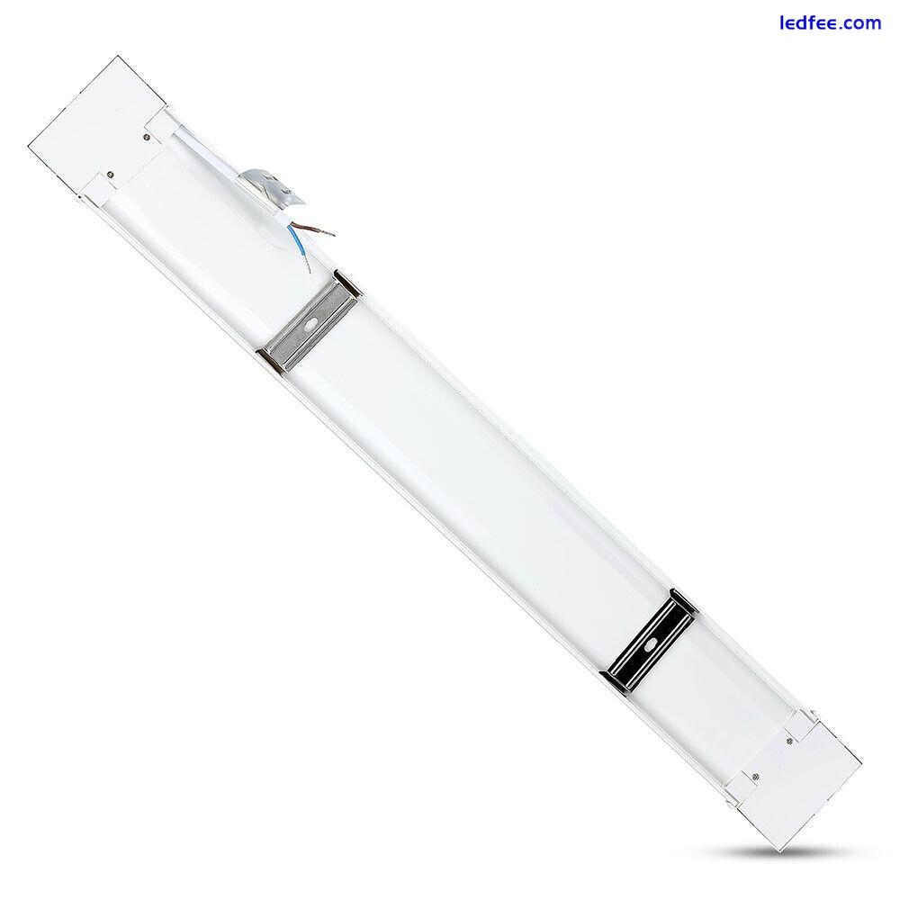 LED Batten Light 4000K White Light Fluorescent Strip Light Slim Fitting LEDBRITE 2 