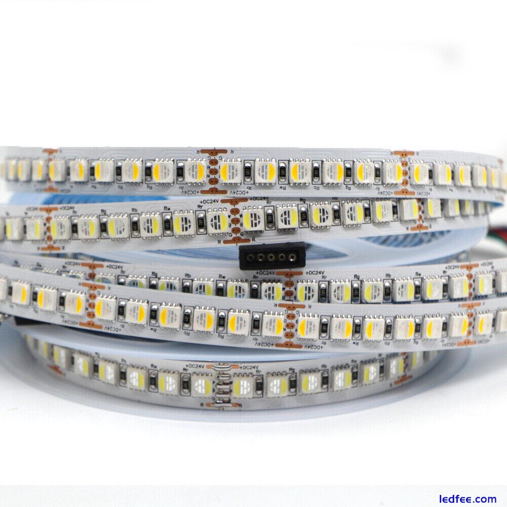 1-5m 4in1 RGBW RGBWW 5050 Led Strip Light 60/120Led/m Flexible Tape lamp 12V 24V 1 