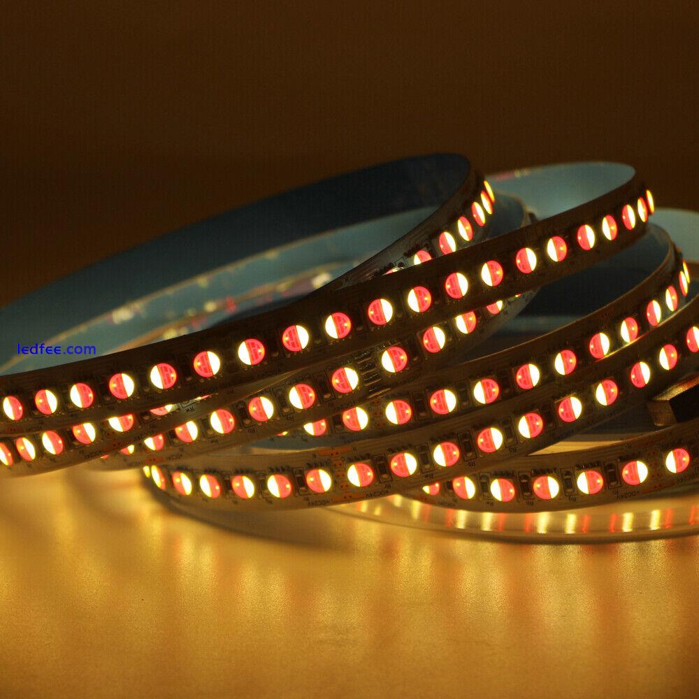 1-5m 4in1 RGBW RGBWW 5050 Led Strip Light 60/120Led/m Flexible Tape lamp 12V 24V 3 