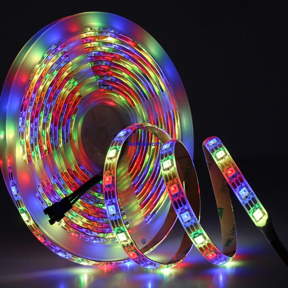 SK6812 RGBW RGBWW 4in1 WS2812B Individual Addressable RGBWW Led Strip Light LAMP 2 