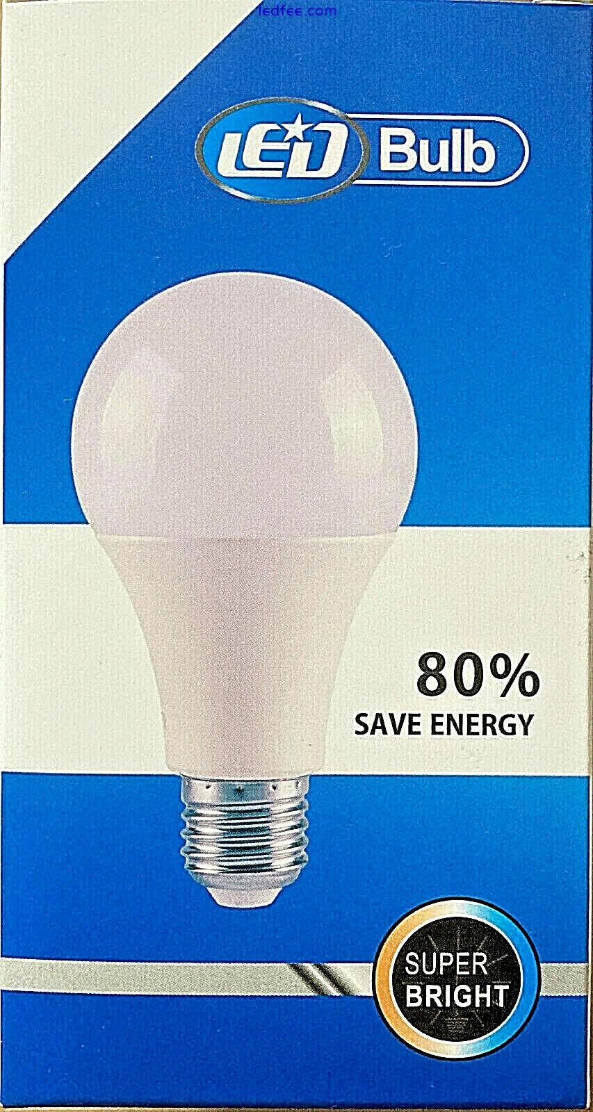 LED GLS Light Bulb B22/E27/E14 (6500K - Daylight) 3W, 5W, 9W, 15W Energy saving 1 