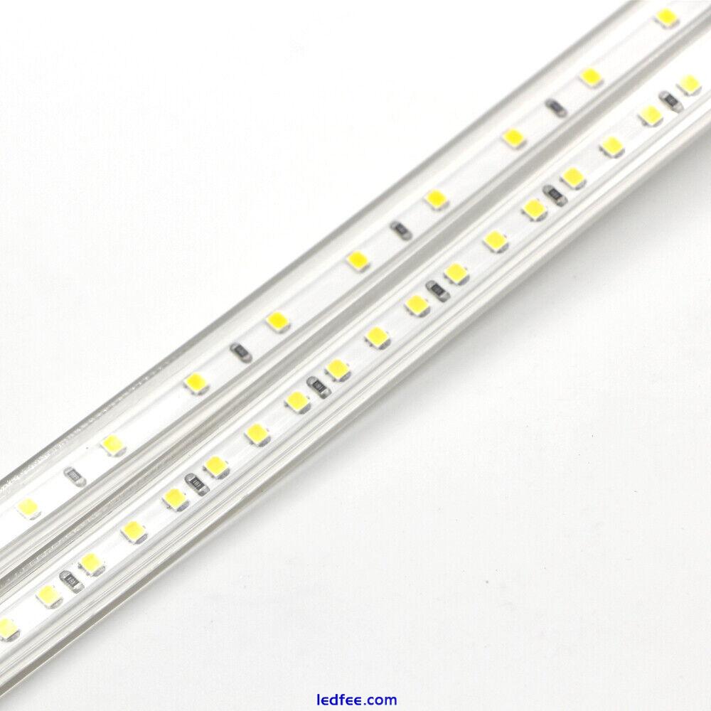 High bright LED Strip Lights 220V 240V IP67 Waterproof 2835 Commercial Rope lamp 3 