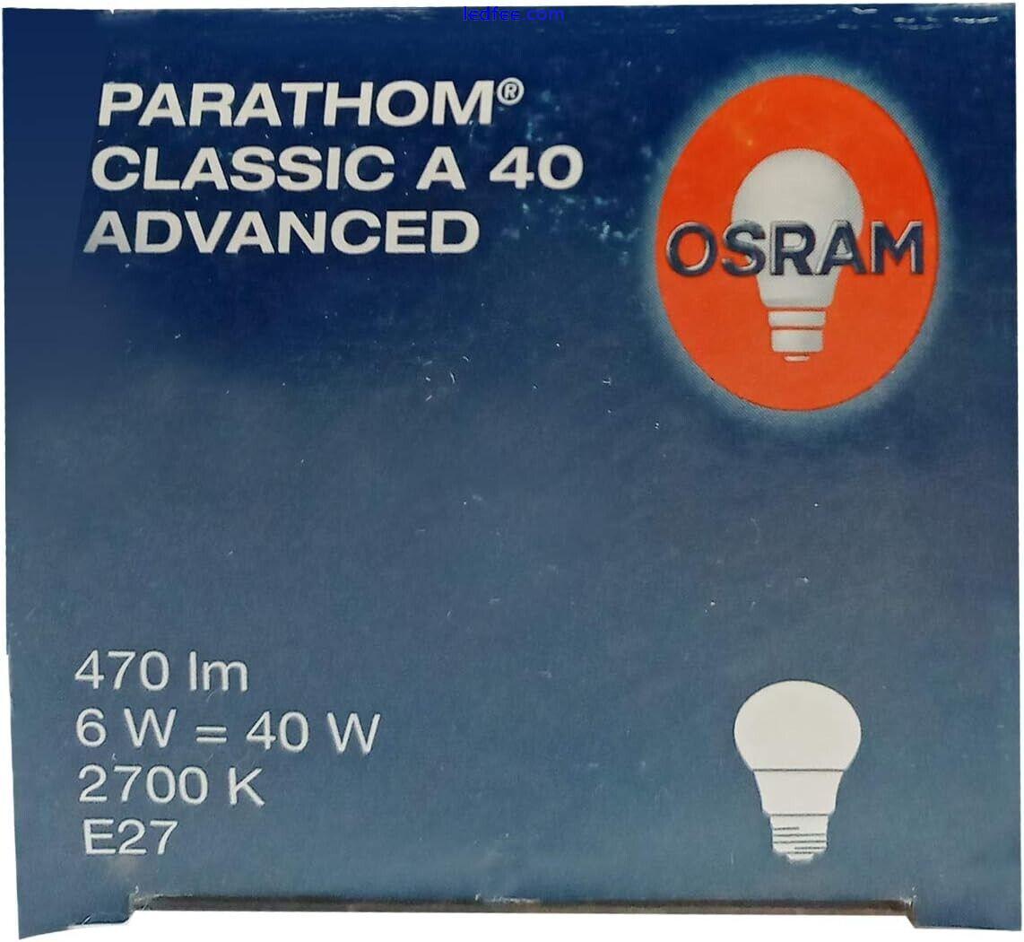 Osram LED lamp PARATHOM CLASSIC A ADVANCED, 40W 1 