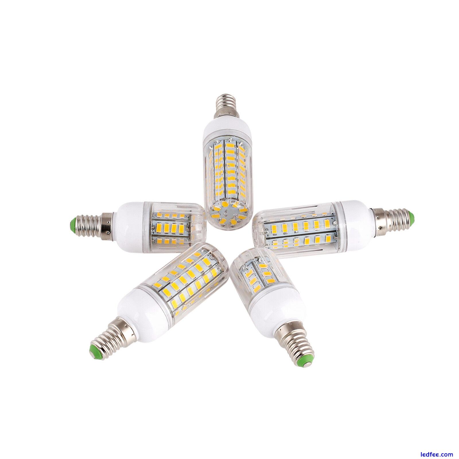 E27 E14 B22 LED Lights Bulbs 5730 SMD Chip Corn Lamps Incandescent 20-160W 220V 4 