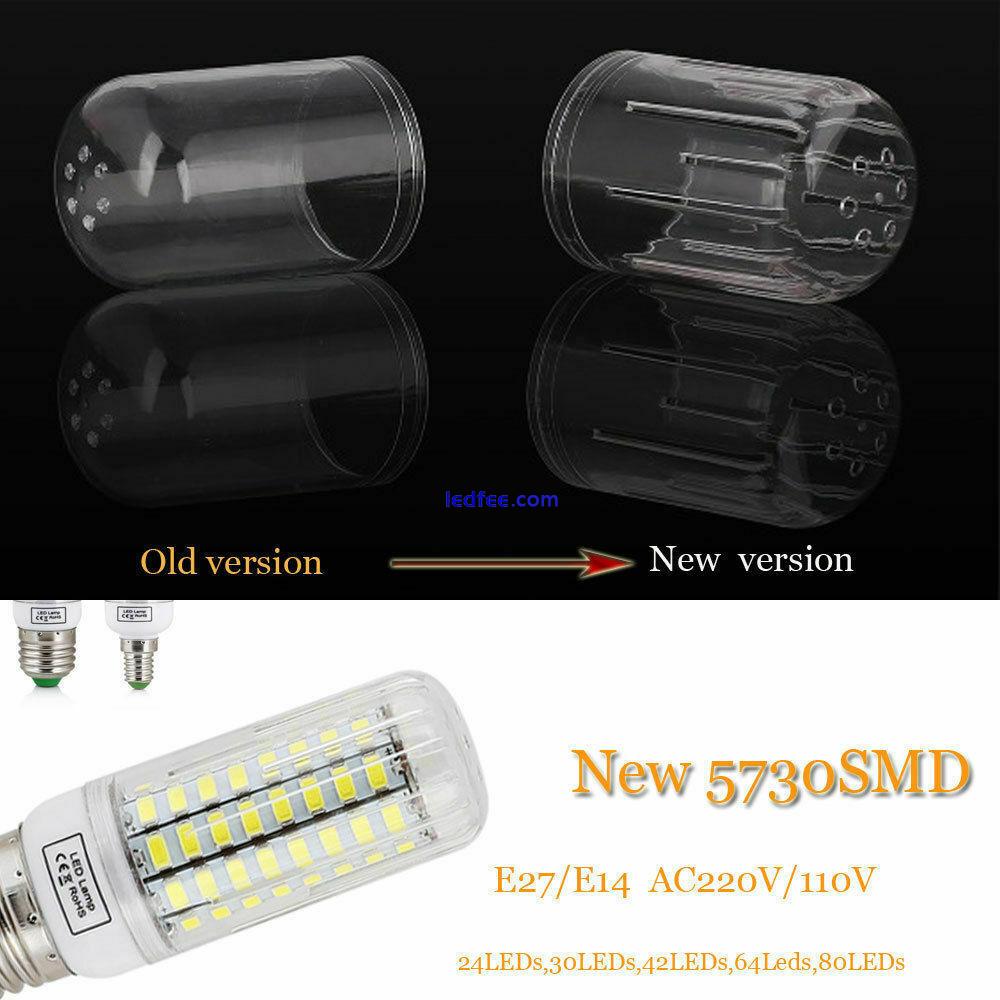 LED Corn Light Bulb B22 E14 E27 25W-150W Screw Base Super Bright White Lamp 220V 4 