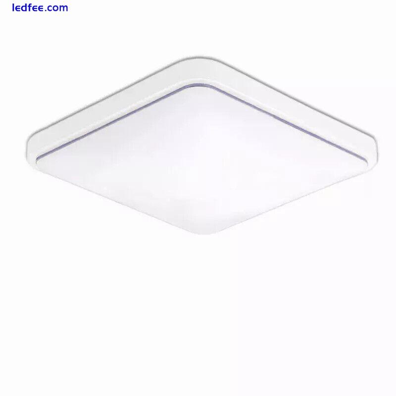 Modern LED Ceiling Light Square Panel Down Lights Bathroom Kitchen Bedroom Lamp 4 