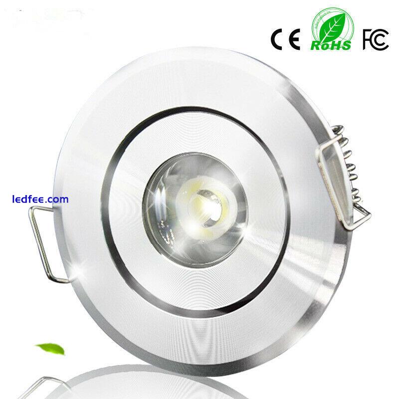 6/12pcs Cabinet Light 1W MINI High Power Recessed Led Downlight with LED Driver  5 