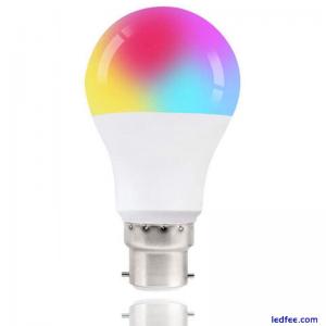 10W RGB Led Light Bulb 16Colour Changing Remote Controlled B22 Bayonet Lamp