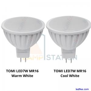 LED Spotlight TOMI 7W MR16 Light Bulb Downlight Lighting 