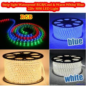 LED Strip 220V 240V IP67 Water...