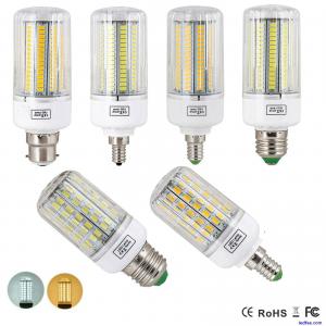 E27 E14 B22 LED Lights Bulbs 5730 SMD Chip Corn Lamps Incandescent 20-160W 220V