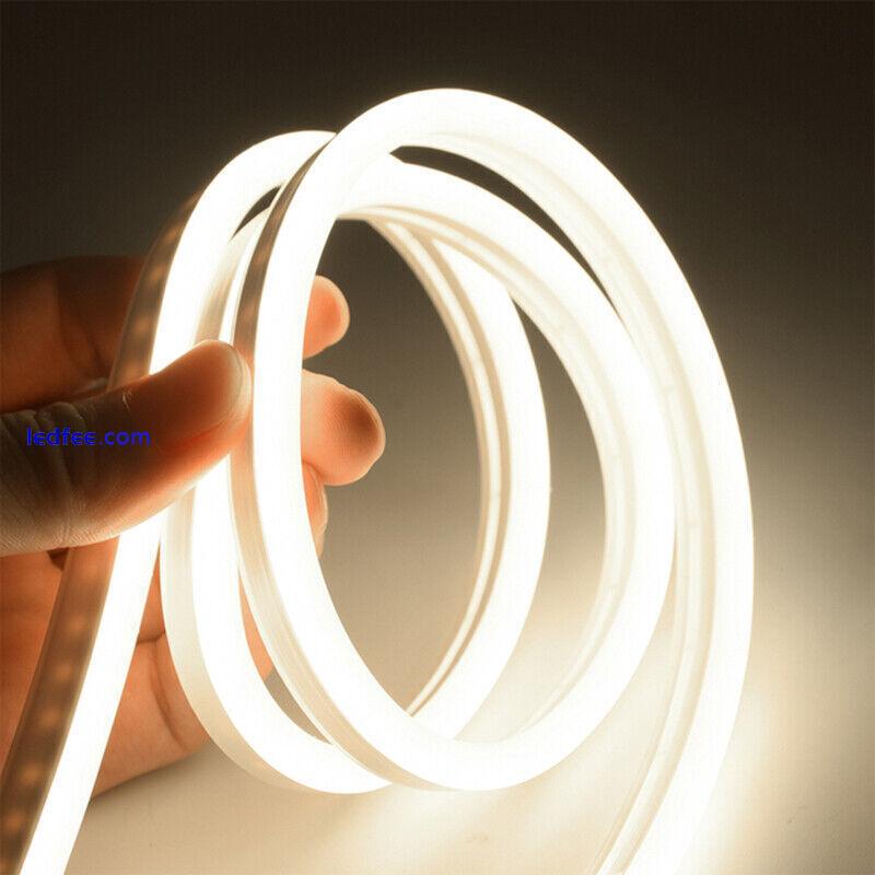 LED Strip Lights Flexible Neon Flex Rope Lights Waterproof Outdoor Lighting 12V 5 